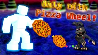 Can you beat FNAF World with ONLY Pizza Wheel? (FULL RUN)