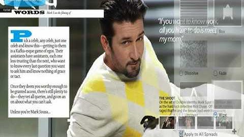 SWF 및 PDF 파일에서 페이지 전환 Adobe InDesign CS4 신기능