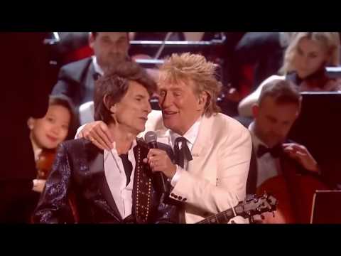 The Faces (Rod Stewart, Ronnie Wood, Kenney Jones) - Stay With Me - The Brits 2020