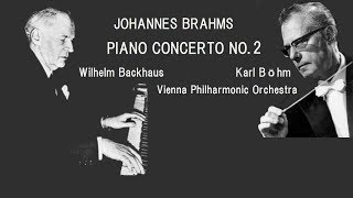 ブラームス ピアノ協奏曲 第2番 変ロ長調 作品83 バックハウス ベーム Brahms:Piano Concerto No.2in B-Flat Major