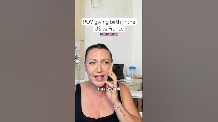 giving birth in the US vs France #france #usa #american #cultureshock #maternity #parents