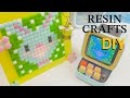 Divoom Ditoo Speaker &amp; Resin Crafts- Pixel Art- DIY- Tutorial