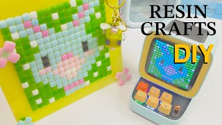 Divoom Ditoo Speaker &amp; Resin Crafts- Pixel Art- DIY- Tutorial