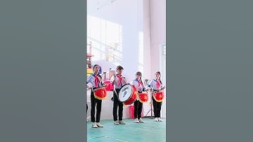 #shorts#TRỐNG CHÀO MỪNG NGHI THỨC ĐỘI - Liên Đội Trưởng