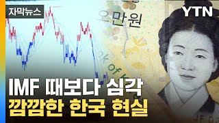 [자막뉴스] 금융위기 넘은 이례적 수치...심각한 상황에 한국은행도 '비상' / YTN
