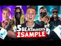 5 beatmakers pour 1 sample 4  ft kronomuzik pandrezz voluptyk  skuna