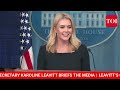 LIVE | Karoline Leavitt Caught Off Guard Mid Briefing, Loses Cool | Trump Latest News | China