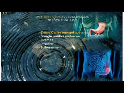 3ème chakra Ondes positives  Estomac Intestins Ballonnements - 432 Hz