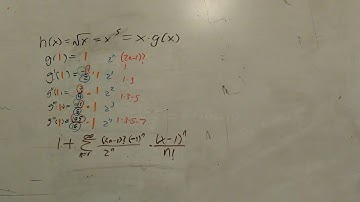Square Root Taylor Series