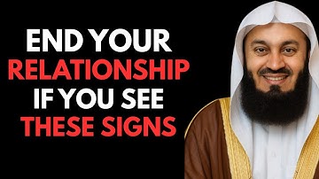 5 Red Flag in a Relationship Every Muslim Must Know | Mufti Menk