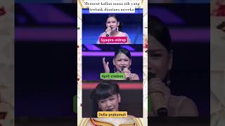 Diantara Mereka Ber 3 Menurut Kalian Mana Nih Yang Terbaik??