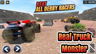 Real Truck Monster | game Perang Mobil Raksasa Penghancur | Android Games screenshot 4