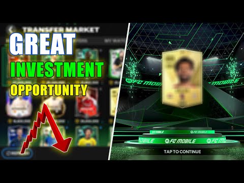 Biggest OPPORTUNITY To Make MILLIONS Of Coins in FC mobile! MARKET Crash!
