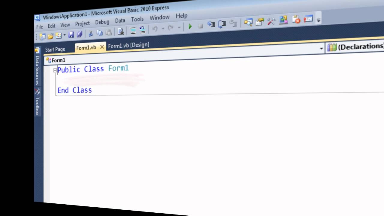 Visual Basic Class and Object (1 of 3) - YouTube