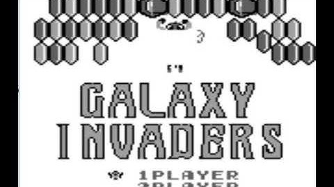 Galaxy Invaders - Bit Corporation Gamate - MAME MESSUI64 v0.171 emulator