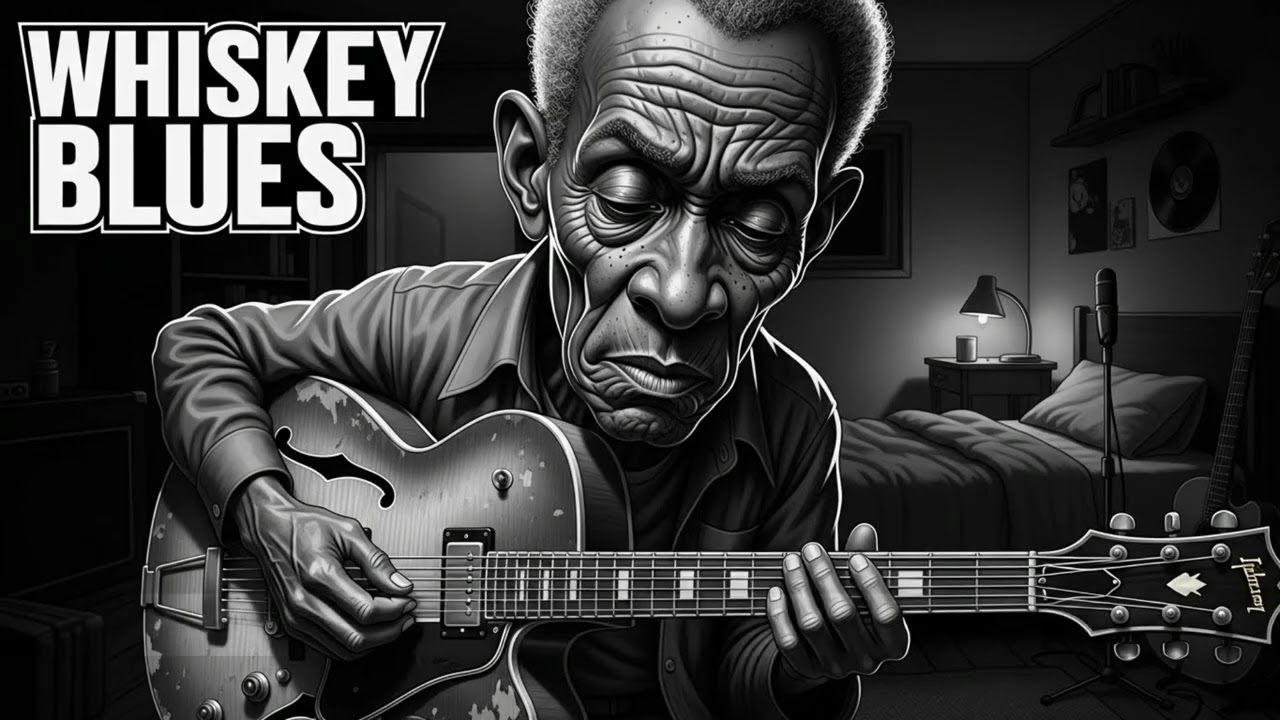 Relaxing Whiskey Blues Music | B.B. King’s Inspired Best of Slow Blues