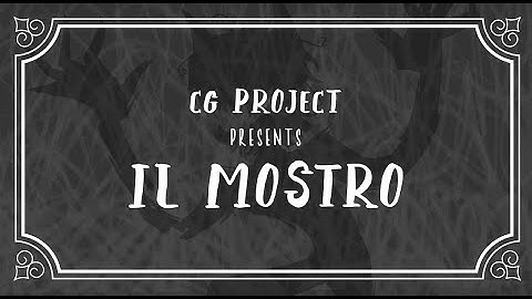 CG Project - Il Mostro (OFFICIAL VIDEO)