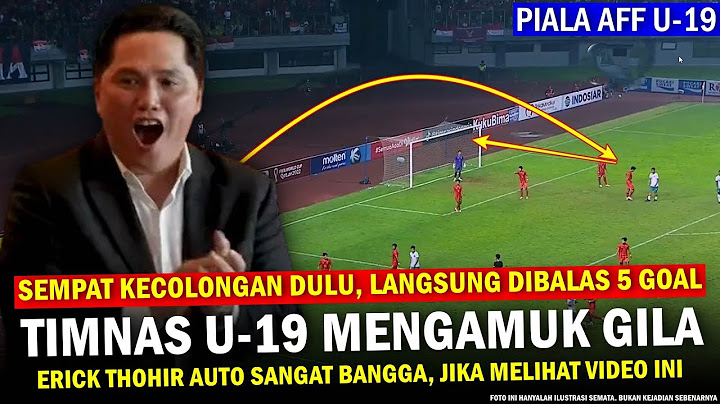 🔵 LAWAN GAK DIKASIH NAFAS ‼️ Piala AFF U-19 | Timnas Indonesia REMUK & HANCURKAN Myanmar 5-1 di 2022