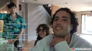 Ice Poseidon and TheRealMoisesB DRAMA! Moises leaves after being called OTK towel boy!