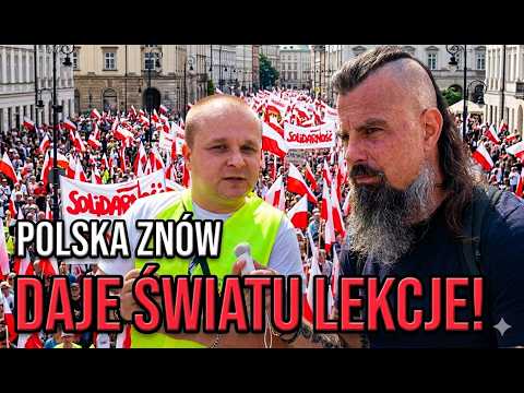 Australian shocked by Polish protest! (From the middle of the march)