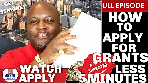 How To Apply for Grants in 5 Minutes | $2500 to $5...