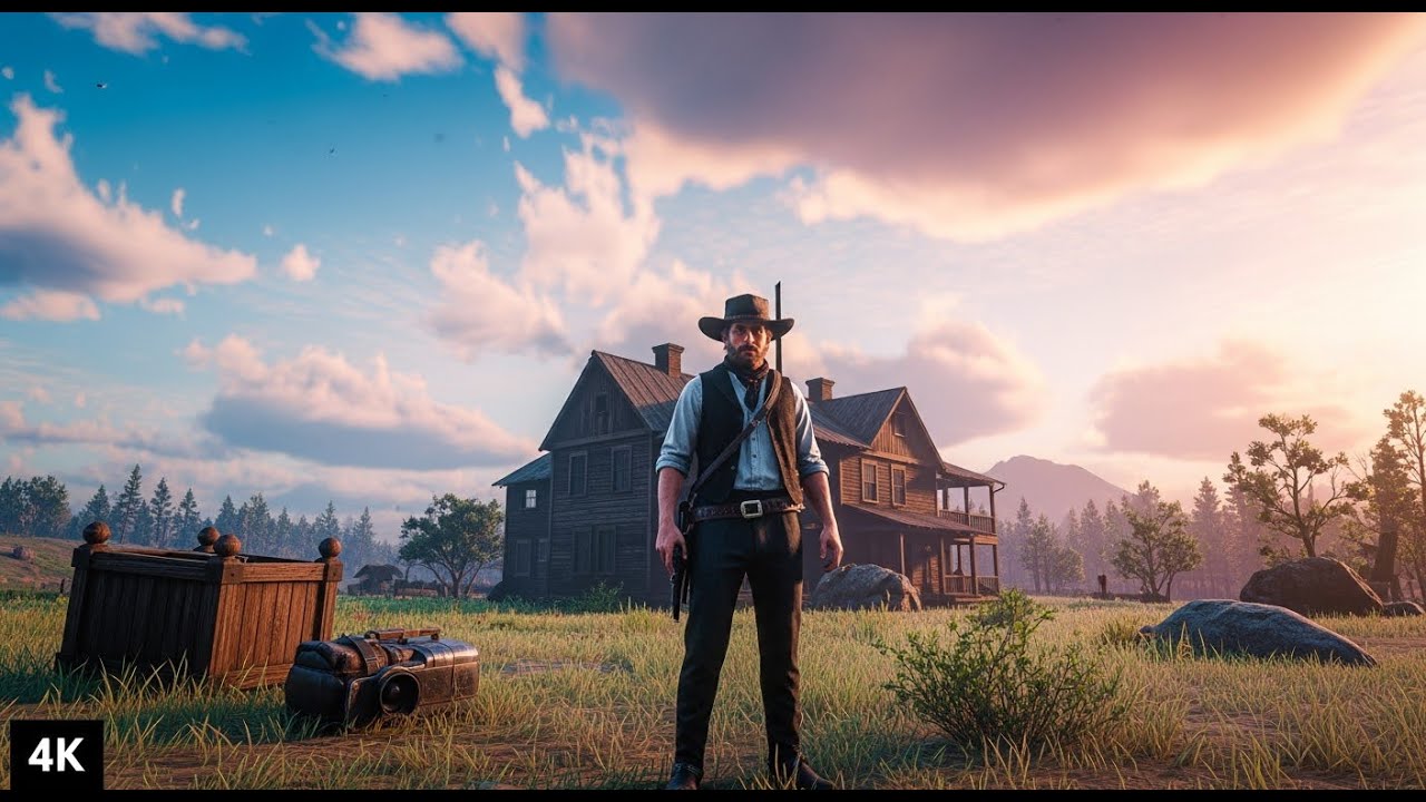 RDR2 4K Graphics Showcase Stunning Visuals LIVE | #Shorts #RDR2 # ...