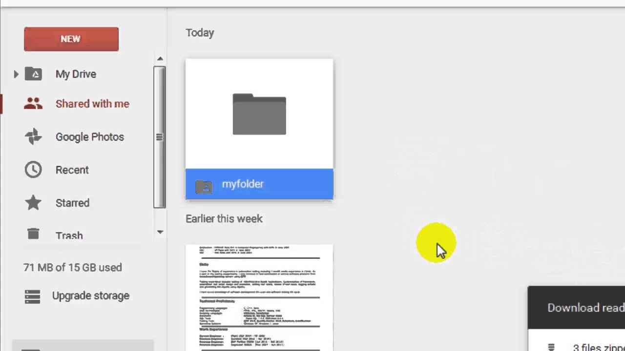 How To Download Pictures From Google Drive