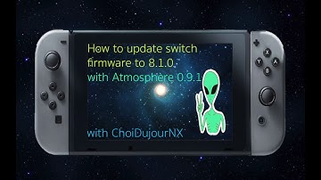 How to update Nintendo Switch to 8.1.0 with the latest Atmosphère 0.9.1