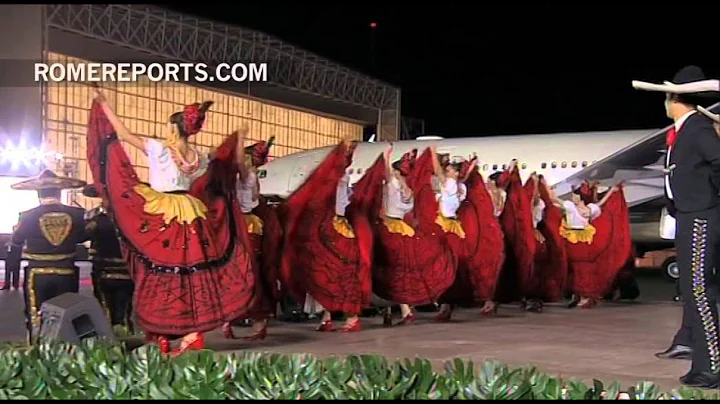 Spectacular welcoming for Pope Francis in Mexico!