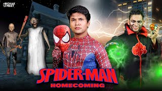 GRANNY - SPIDER MAN : SHORT FILM | HOMECOMING | #SpiderMan #Funny #Bloopers || MOHAK MEET