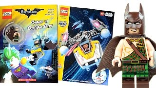 The LEGO® Batman Movie Chaos In Gotham City LEGO Spring 2017 Catalog plus Tartan Batman Minifig