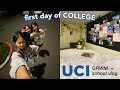 Grwm for my first day of college uc irvine edition