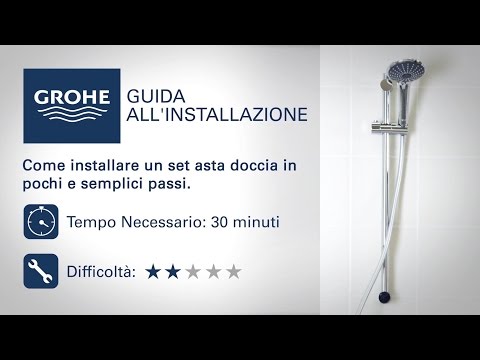 Video: Installazione di una doccia igienica: altezza, istruzioni, modalità di installazione e foto