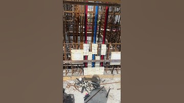 Building 6 Core Wall MEP services.#shortvideo #dubai #shorts #construction #concrete #mep