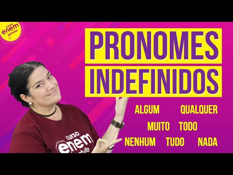 Vídeo: Quais pronomes indefinidos são sempre plurais?