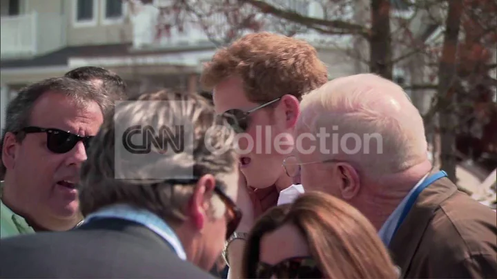 NJ:PRINCE HARRY W CHRISTIE - SANDY HOMES TOUR
