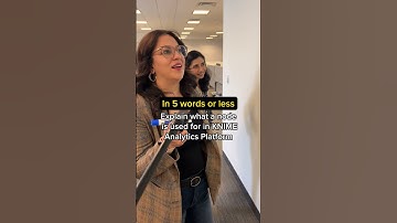 In 5 Words: What Are Nodes? #KNIME #Shorts