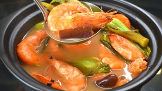 How to Cook SINIGANG NA HIPON | Shrimp in Tamarind Soup