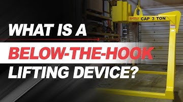 What is a Below-the-Hook lifting device? | Ep 7