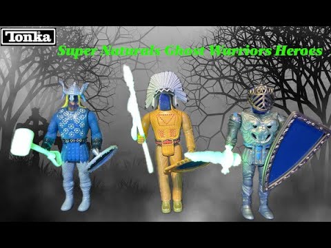 Tonka Super Naturals Ghost Warriors Heroes Review - YouTube