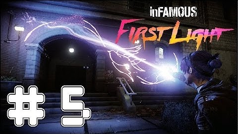 Infamous First Light - Game Walkthrough - Part 5 - Finding A Way - PS4 [HD]