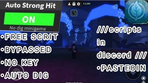 Dig scripts | BYPASSED AUTO DIG AUTO STRONG FREE NO KEY