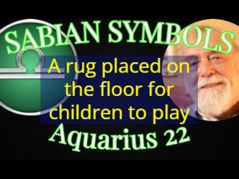 AQUARIUS 22 A rug placed on the floor for children to play (Sabian ...