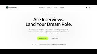 StackMastery: The AI Platform That Gets You Hired Faster | Full Demo