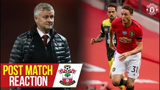 Ole Gunnar Solskjaer \& Nemanja Matic react to Reds draw | Manchester United 2-2 Southampton