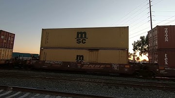 H1 Dash 9 on BNSF intermodal