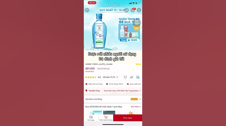 So sánh senka micellar water và bioderma micellar water năm 2024