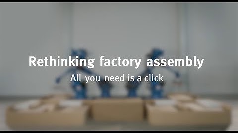 Threespine | Production | Robotic furniture assembly