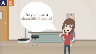 American English Idiom: Clean Bill of Health