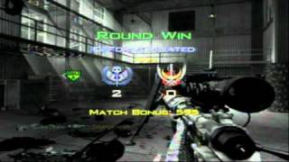 Modern Warfare 2 No Scope Ladder Stall Across Scrapyard..!